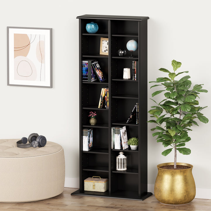 Slate Media 22" Double Tower Media Storage