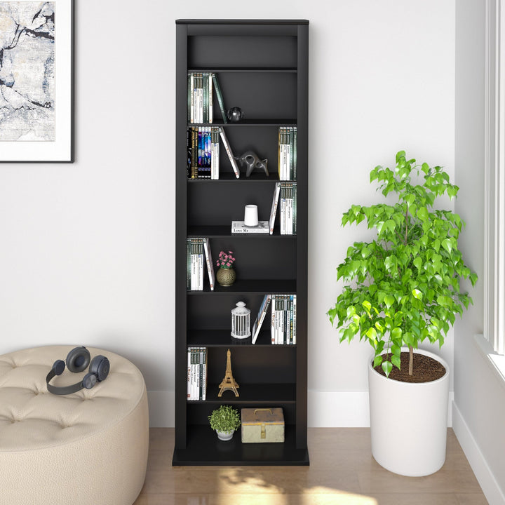 Slate Media 19.25" Single Tower Media Storage