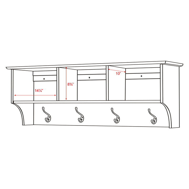 Sonoma 48" Hanging Shelf