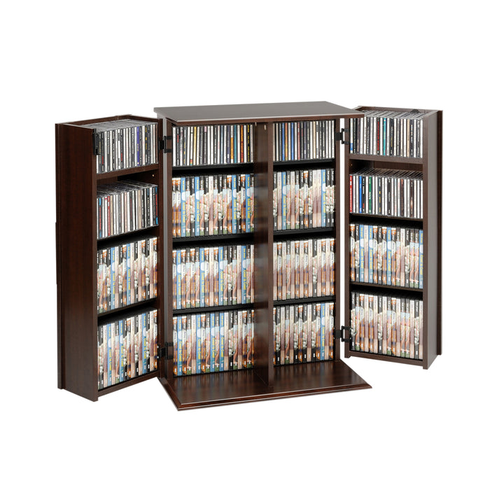 Slate Media 24" Small 2-Door Locking Media Storage