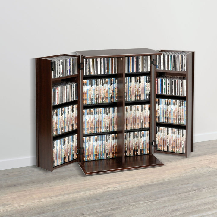 Slate Media 24" Small 2-Door Locking Media Storage