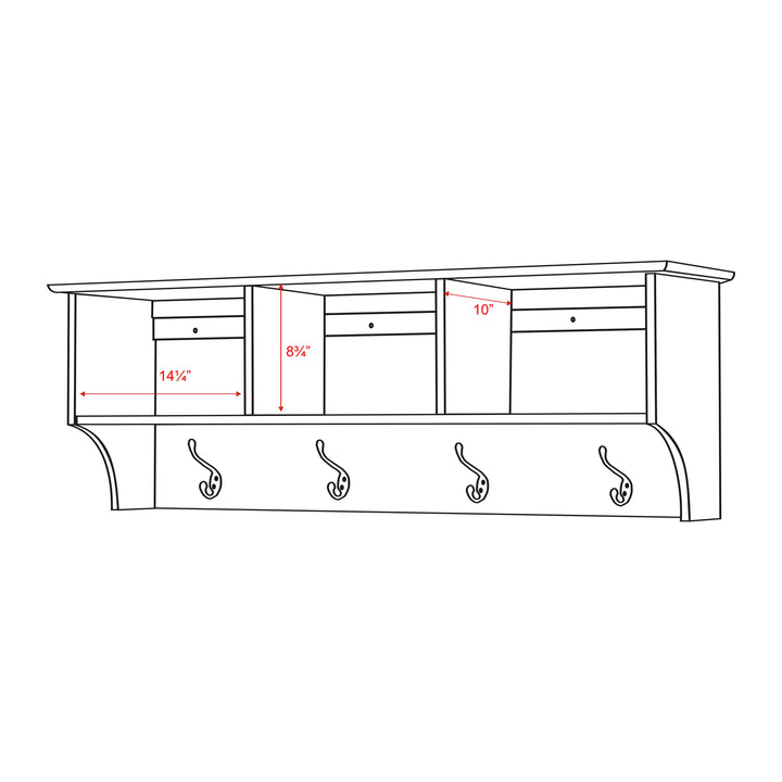 Sonoma 48" Hanging Shelf