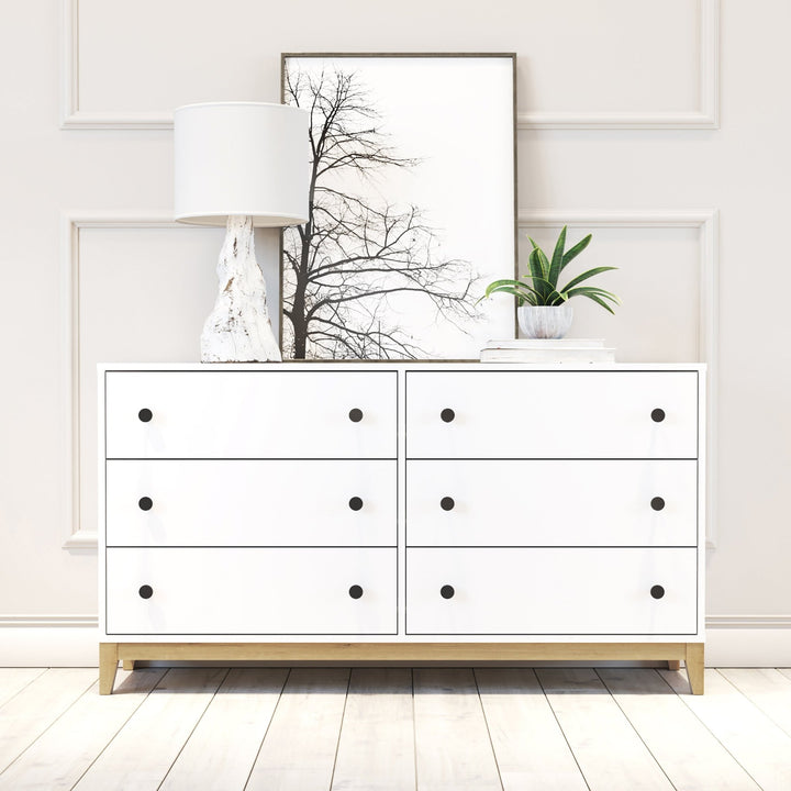 Nordik 6-Drawer Dresser