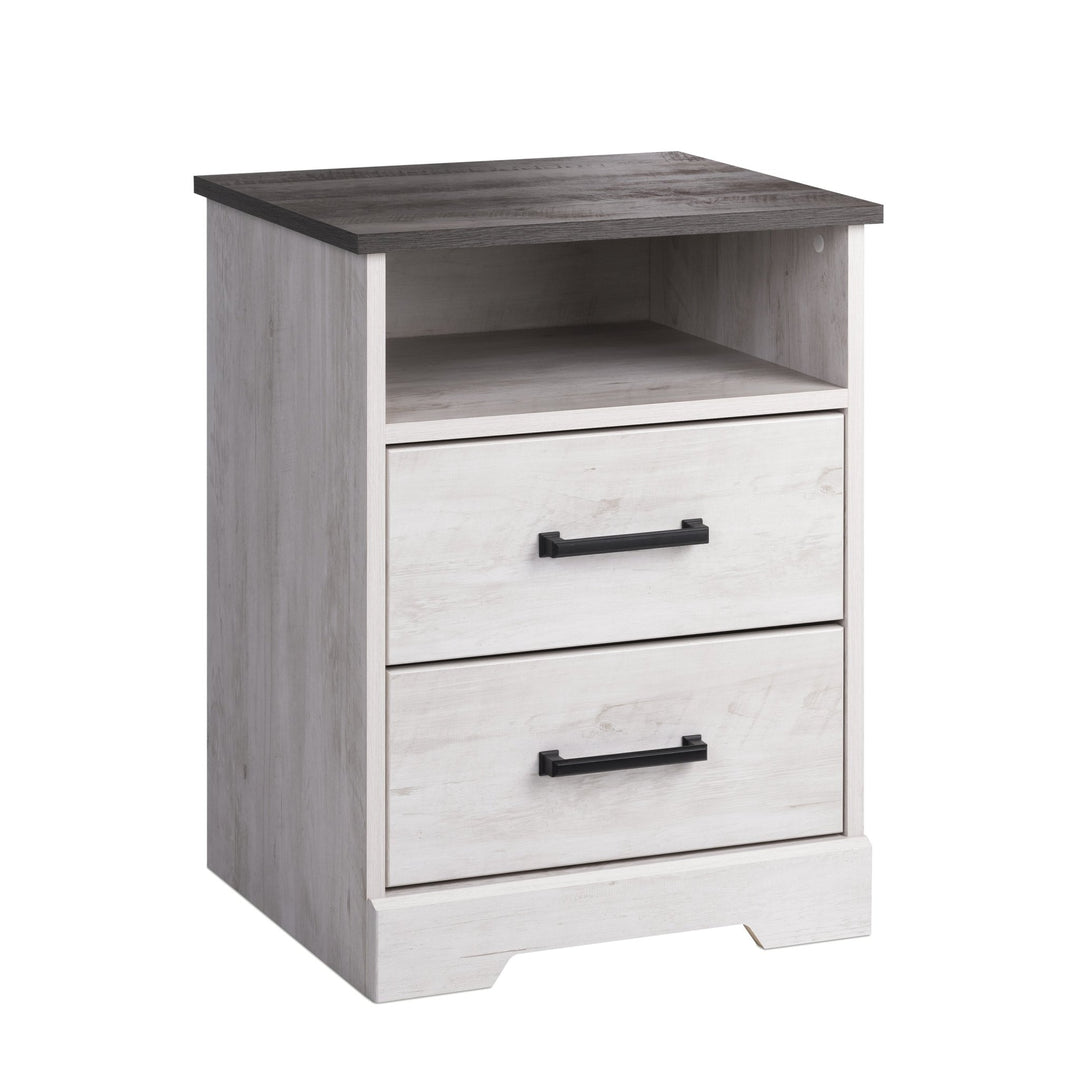 Rustic Ridge 2-Drawer Nightstand