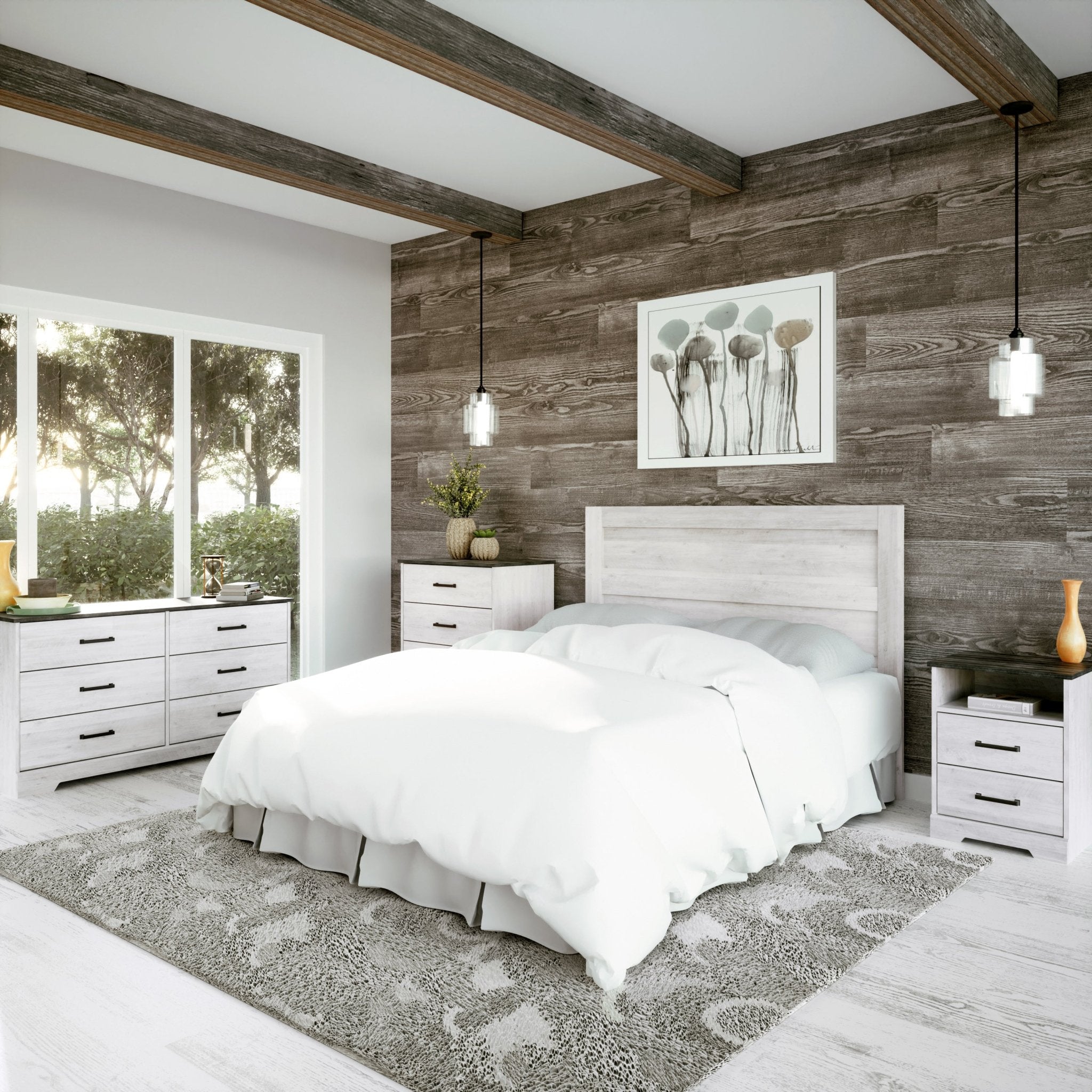 Rustic Ridge Queen Headboard - Thumbnail 4