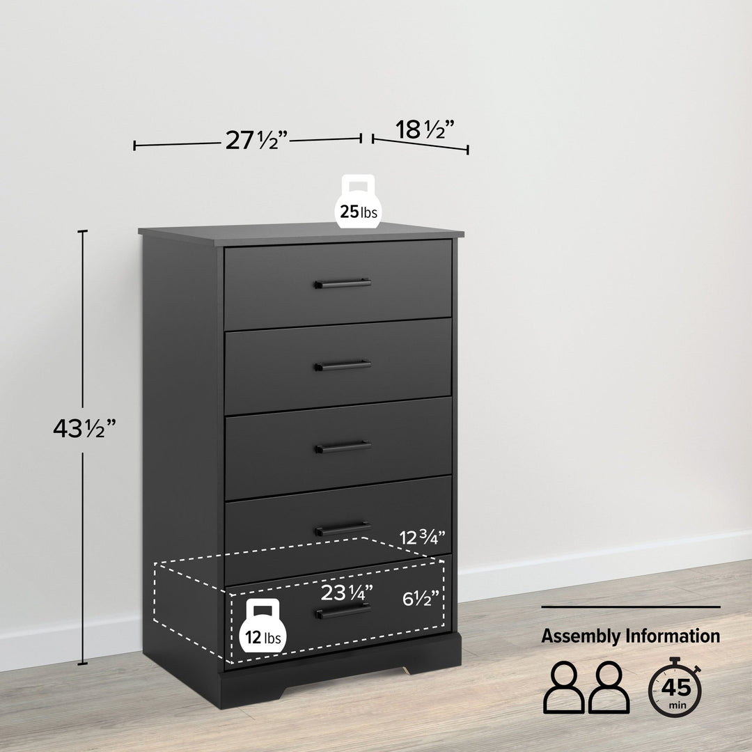 Rustic Ridge 5-Drawer Chest