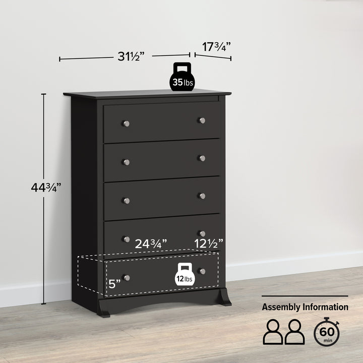 Sonoma 5-Drawer Chest