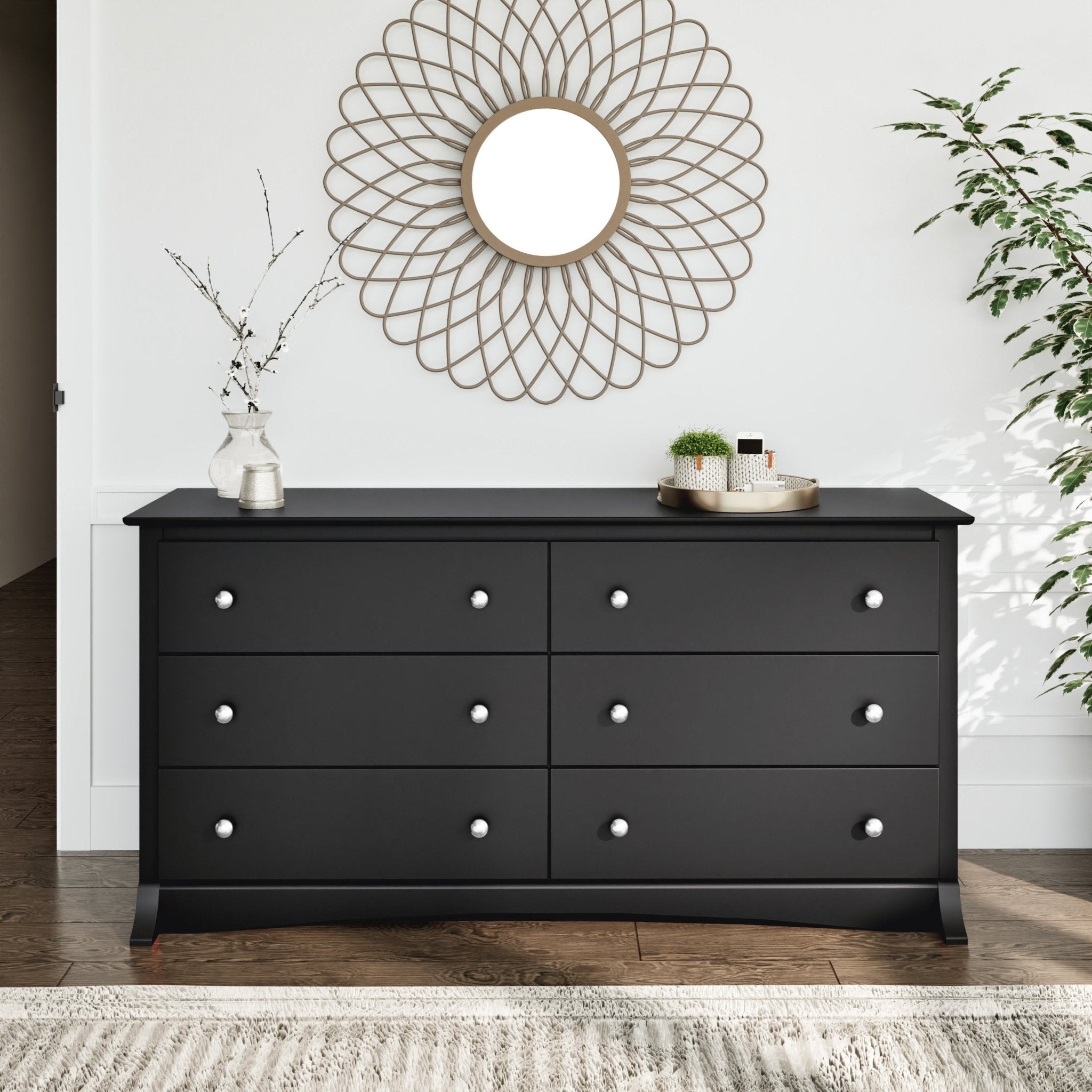 Prepac Sonoma 59 in. 6-Drawer Double Dresser - Thumbnail 3