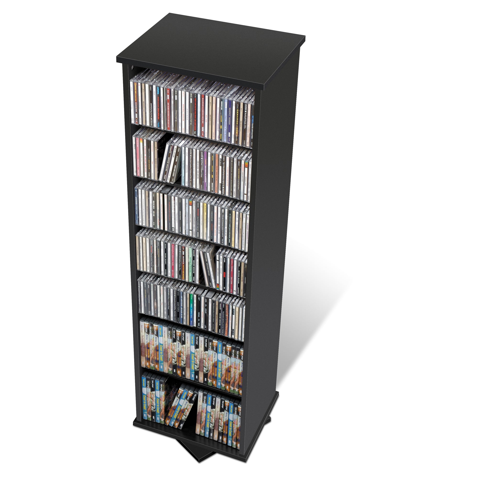 Slate Media 18.75" Spinning Tower Media Storage - Thumbnail 4