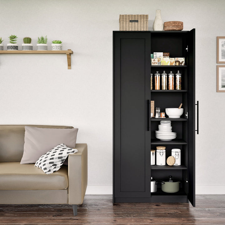 Elite Premium 32" 2-Door Panel Storage Cabinet