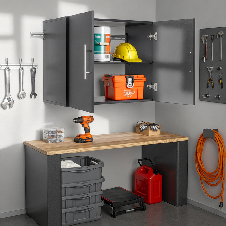 HangUps 30" 2-Door Upper Storage Cabinet