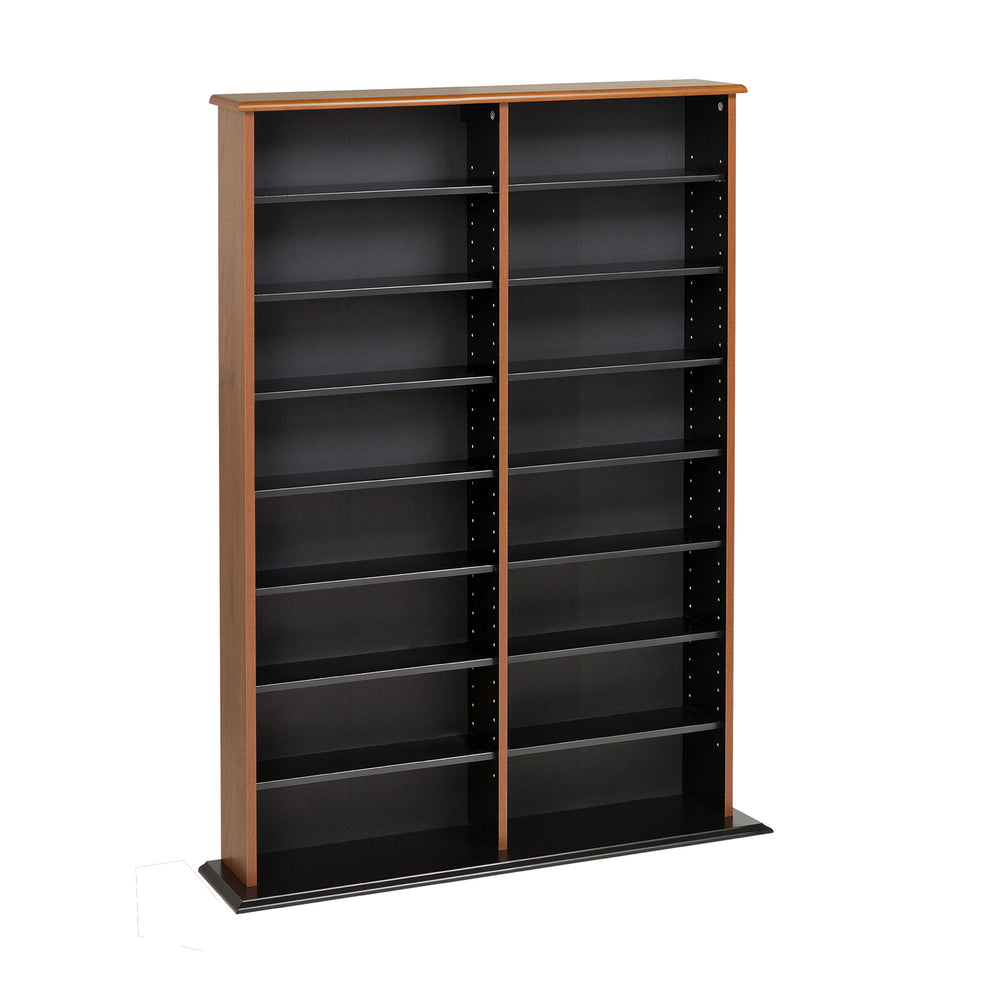 Slate Media 38.75" Double Tower Media Storage