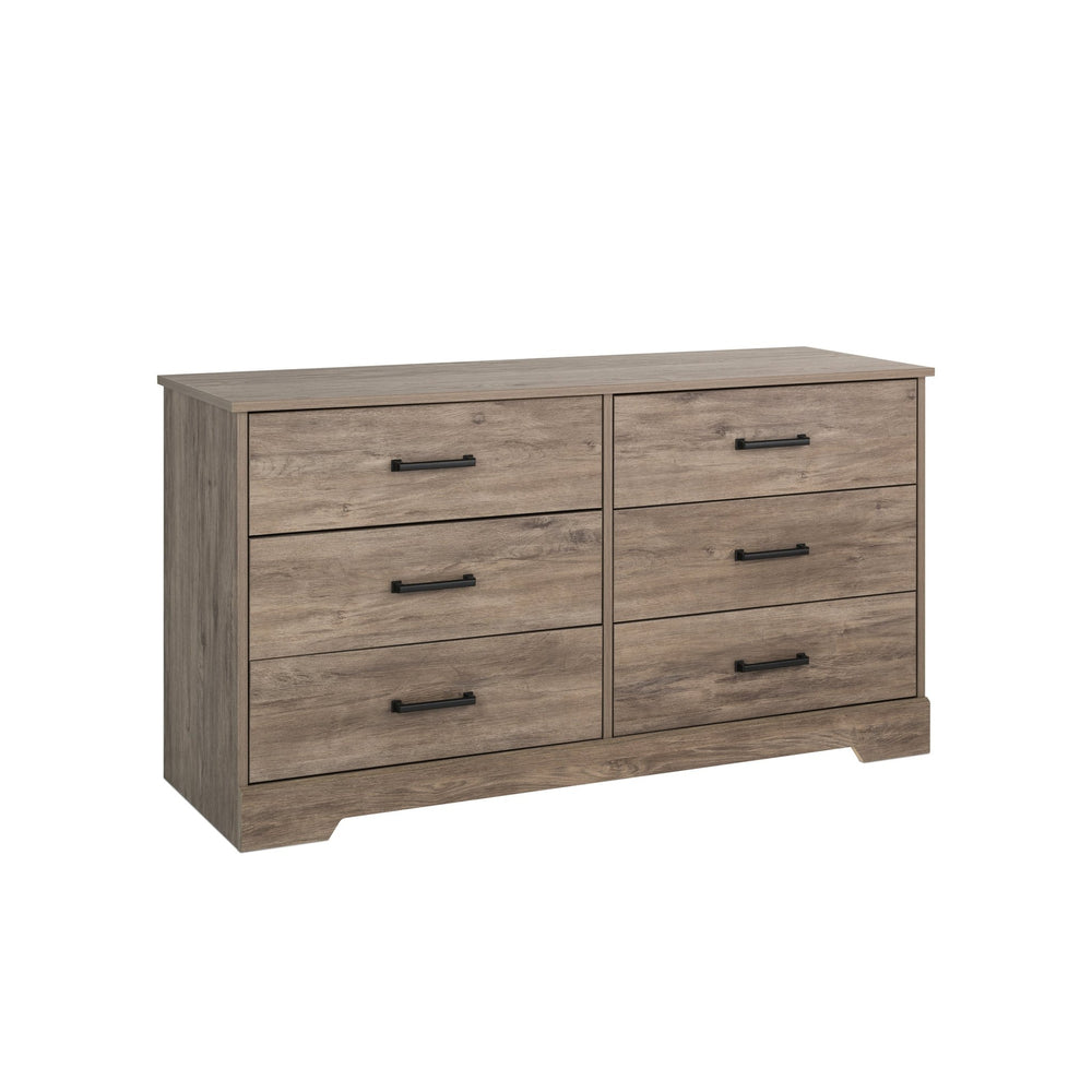 Rustic Ridge 6-Drawer Dresser