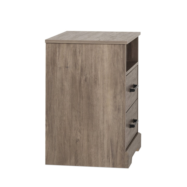 Rustic Ridge 2-Drawer Nightstand