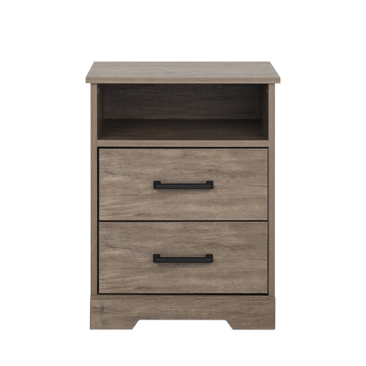 Rustic Ridge 2-Drawer Nightstand
