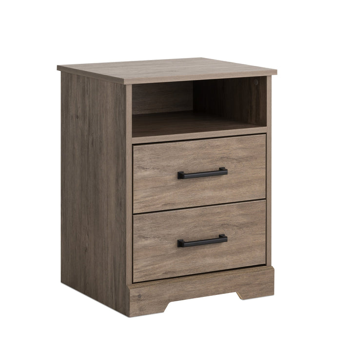 Rustic Ridge 2-Drawer Nightstand
