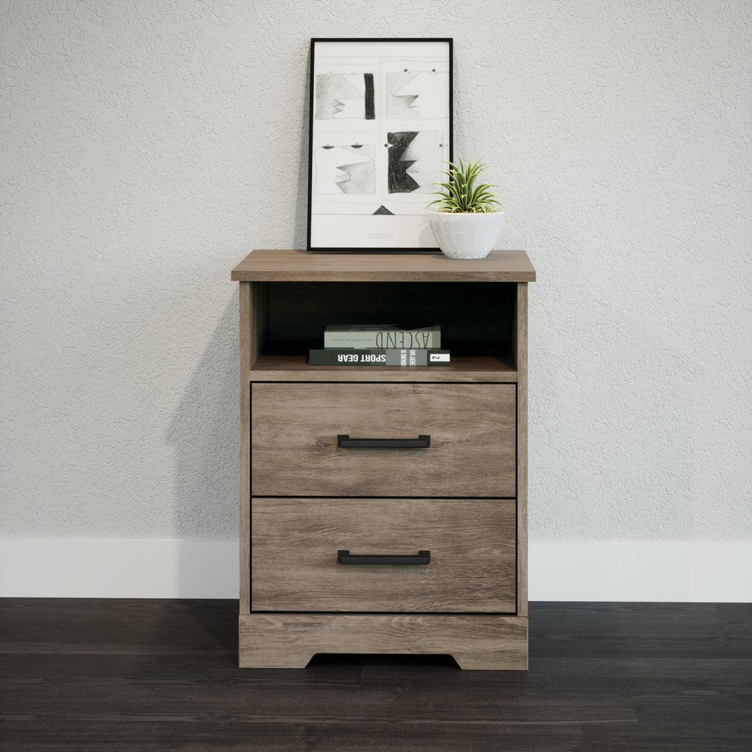 Rustic Ridge 2-Drawer Nightstand