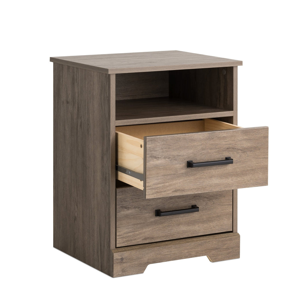 Rustic Ridge 2-Drawer Nightstand
