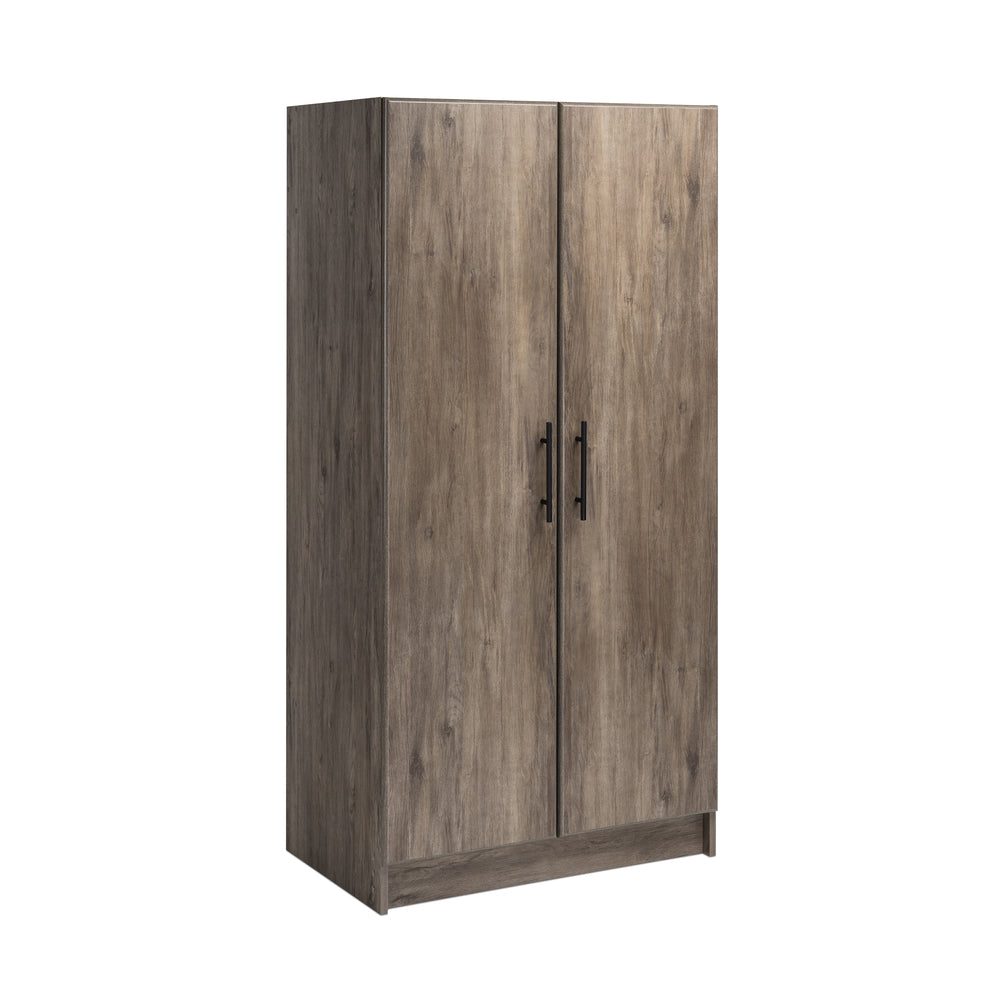 Elite 32" 2-Door Wardrobe Storage Cabinet