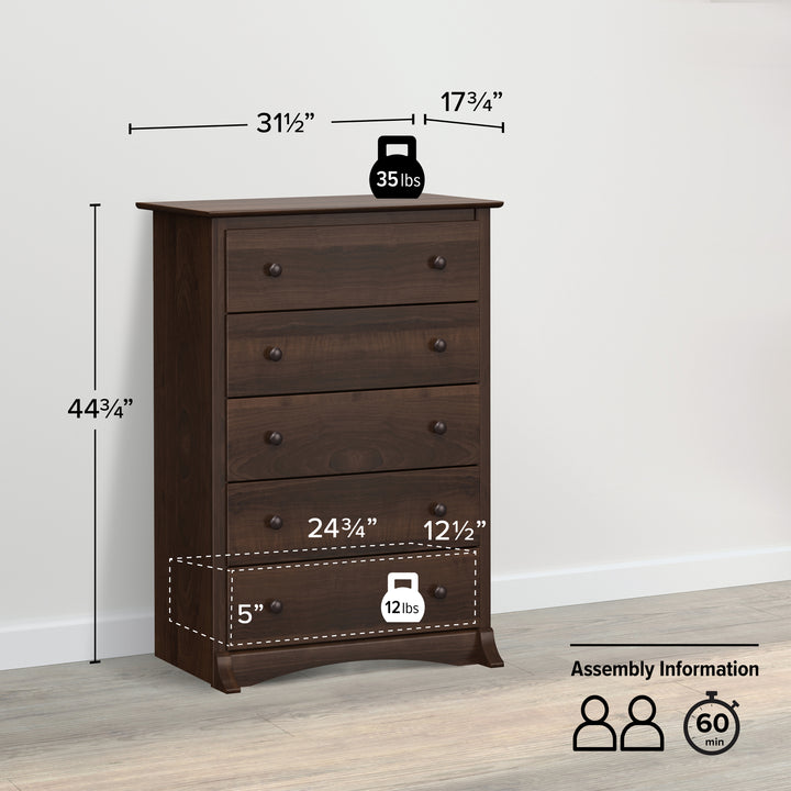 Sonoma 5-Drawer Chest