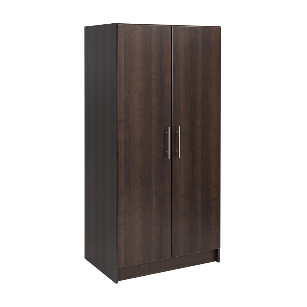 Elite 32" 2-Door Wardrobe Storage Cabinet