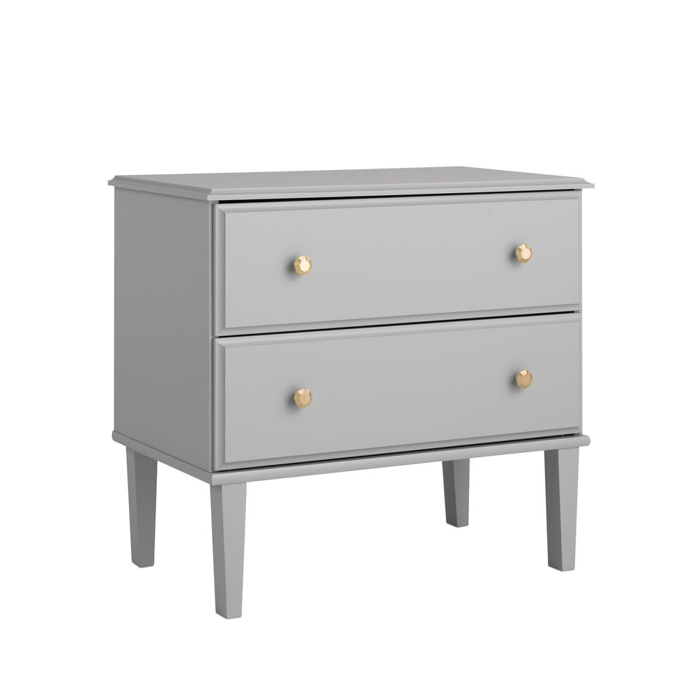 Lux 2-Drawer Nightstand