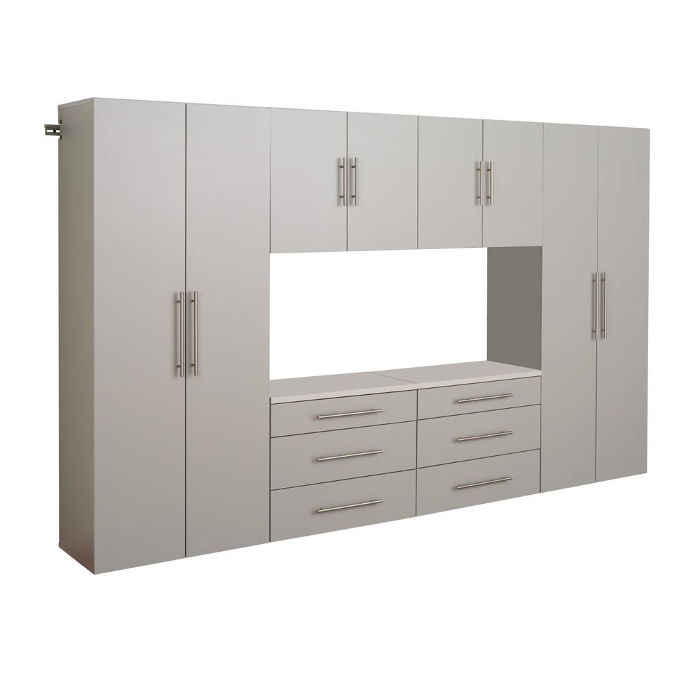 HangUps 120" 6-Piece Base and Upper Storage Cabinet Set