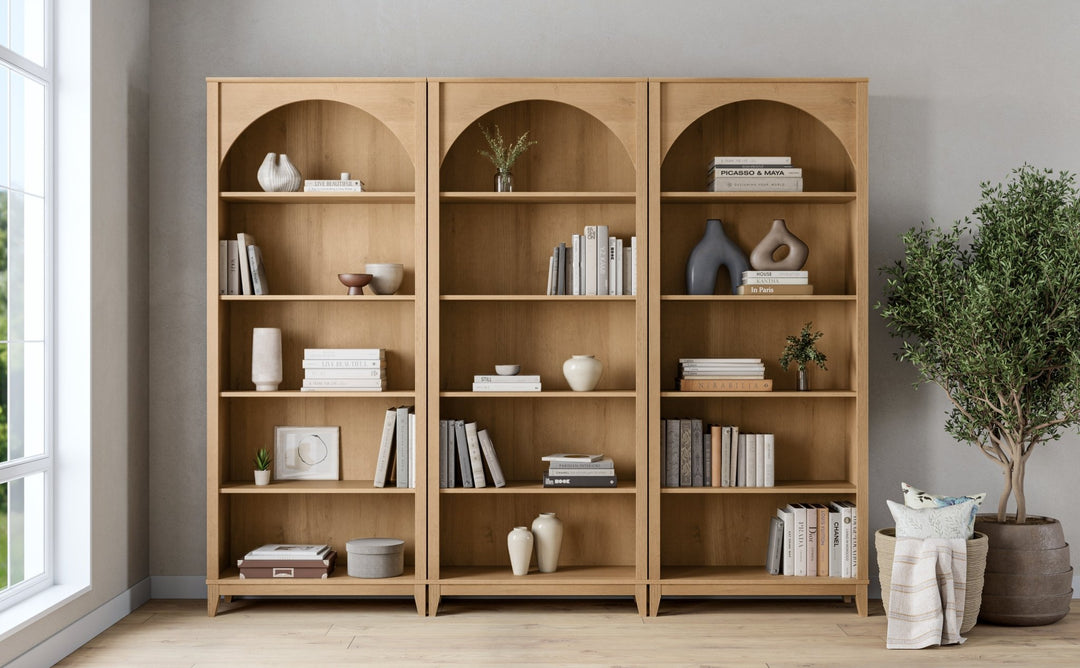 Ark 78" Arched Bookcase