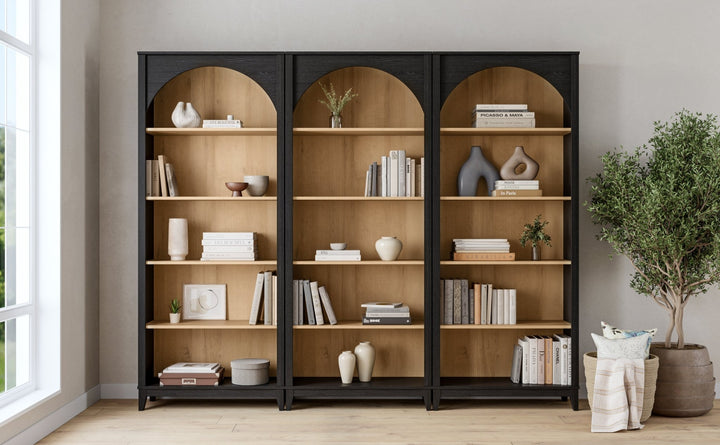 Ark 78" Arched Bookcase