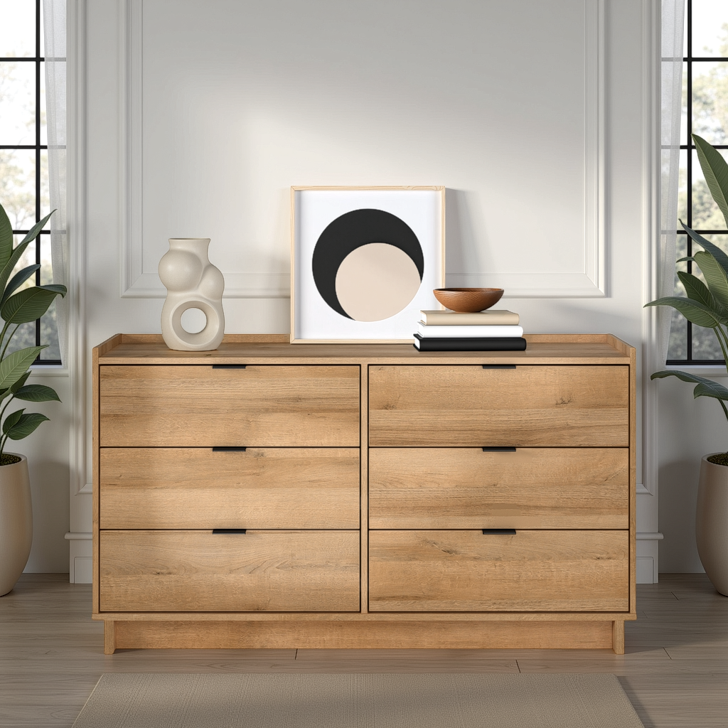 Simply Modern 6-Drawer Dresser