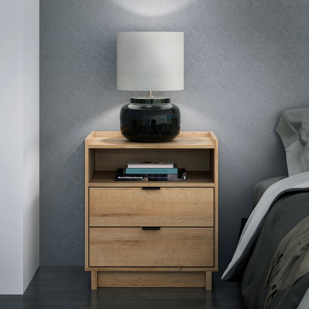 Simply Modern 2-Drawer Nightstand