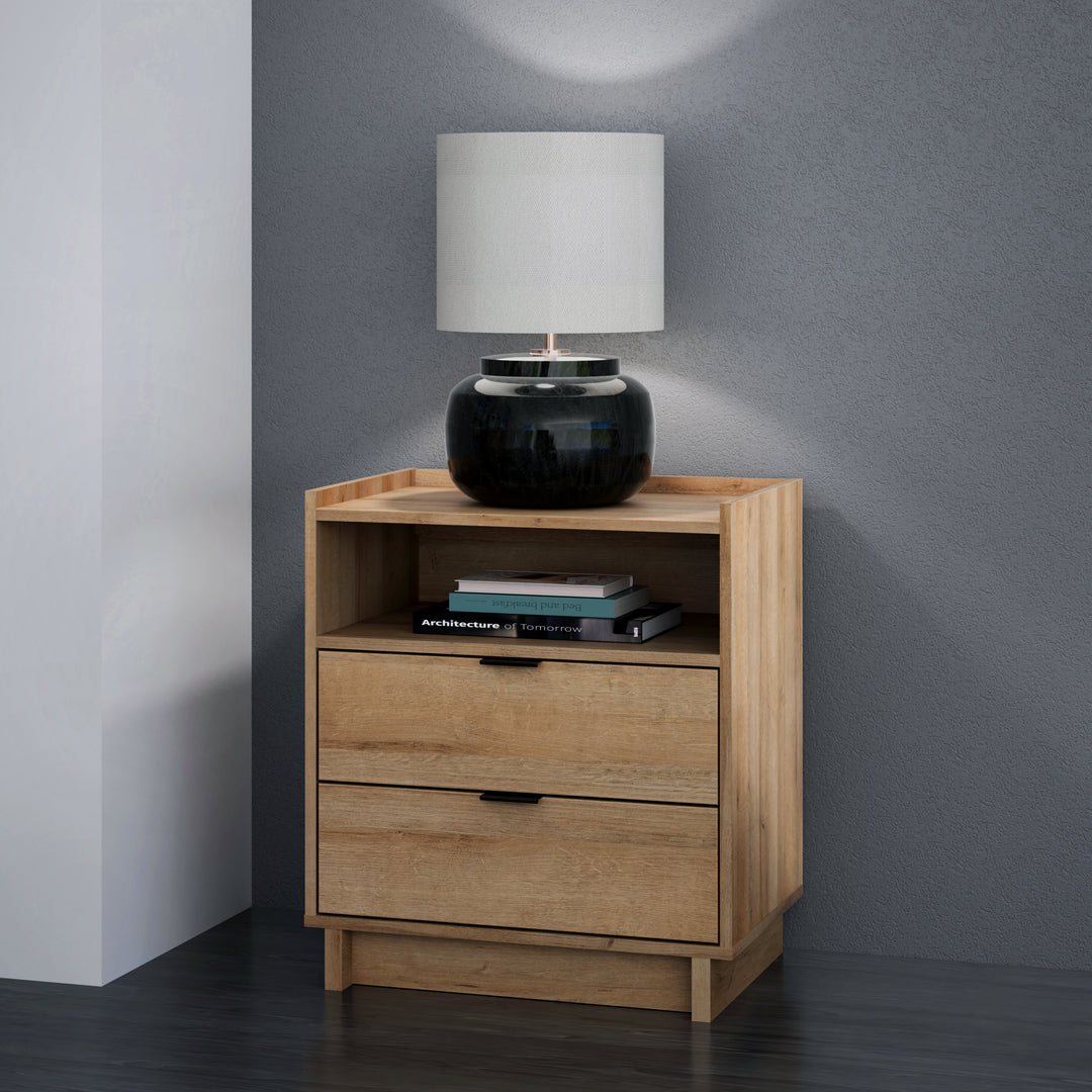 Simply Modern 2-Drawer Nightstand