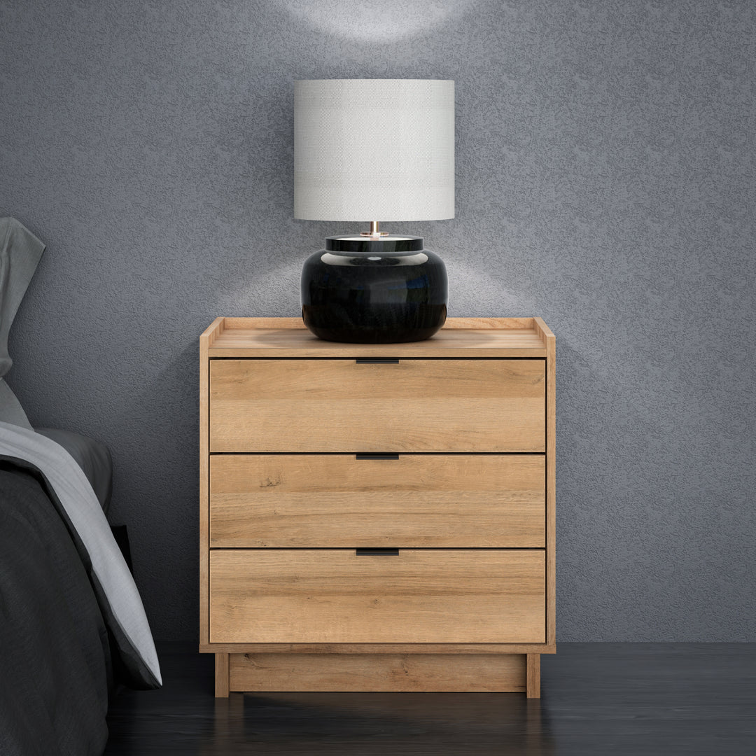 Simply Modern 3-Drawer Nightstand