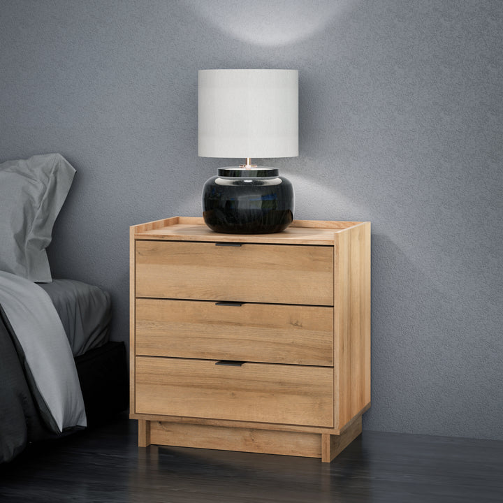 Simply Modern 3-Drawer Nightstand