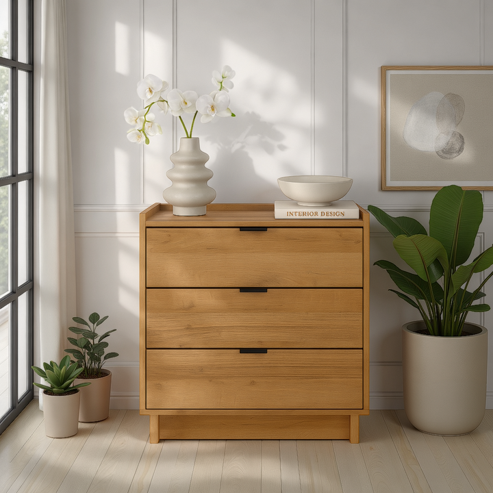 Simply Modern 3-Drawer Nightstand