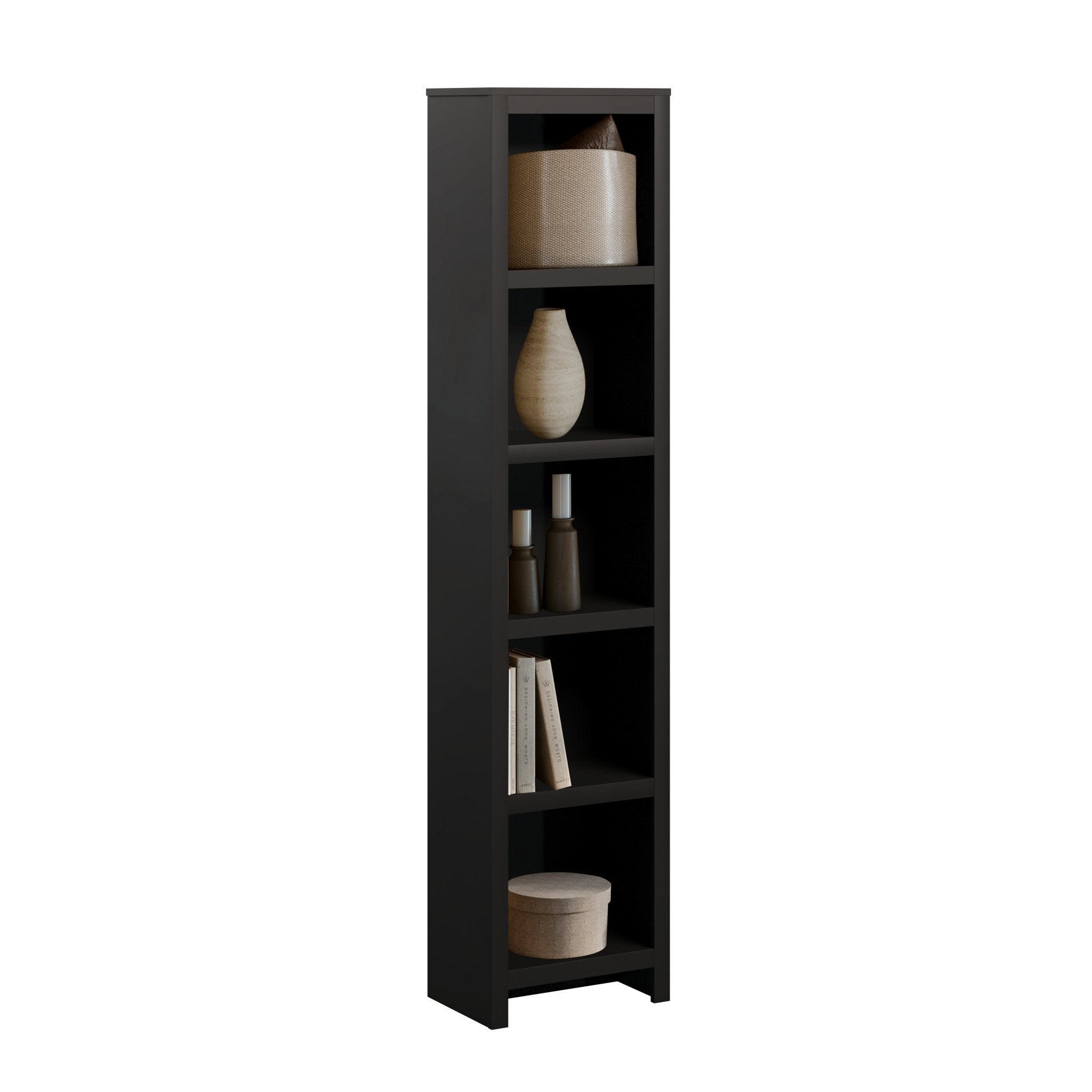 Moda 80" Narrow Bookcase