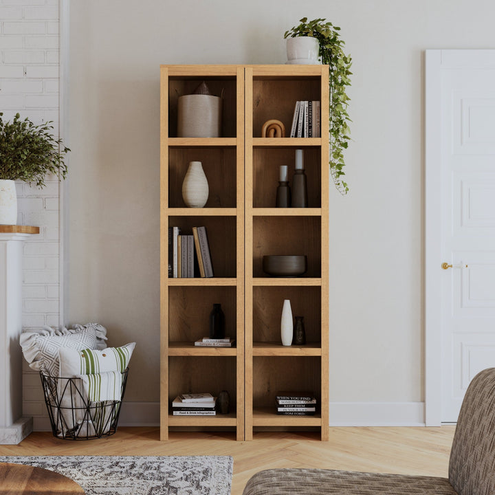 Moda 80" Narrow Bookcase