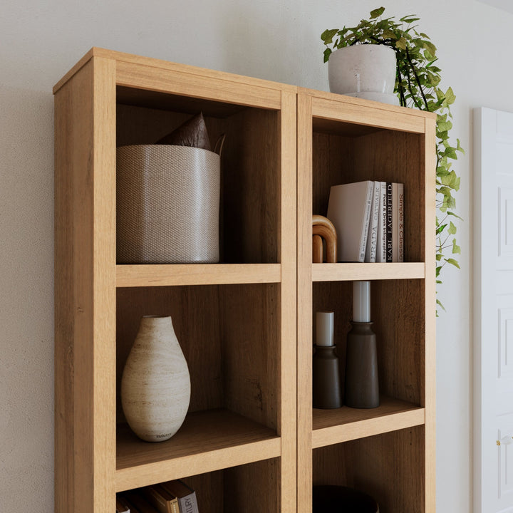 Moda 80" Narrow Bookcase