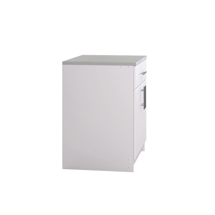 Elite 32" 2-Door Base Storage Cabinet with Drawer