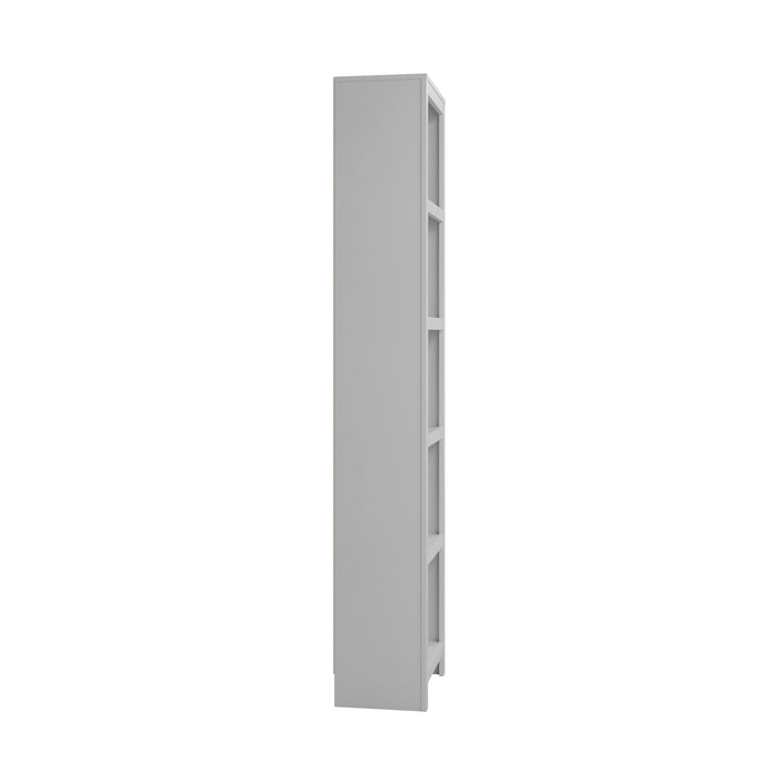 Moda 80" Narrow Bookcase
