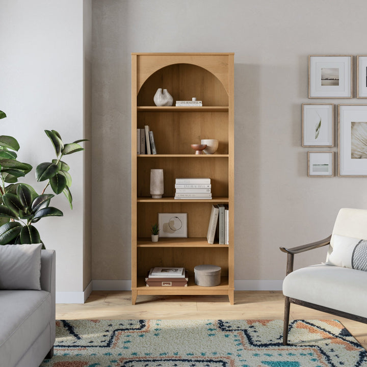 Ark 78" Arched Bookcase