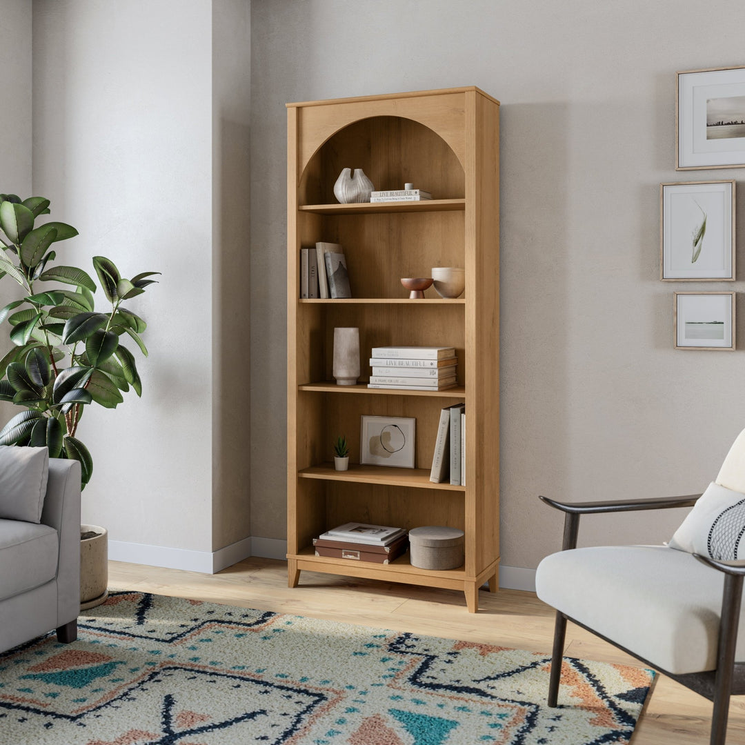 Ark 78" Arched Bookcase