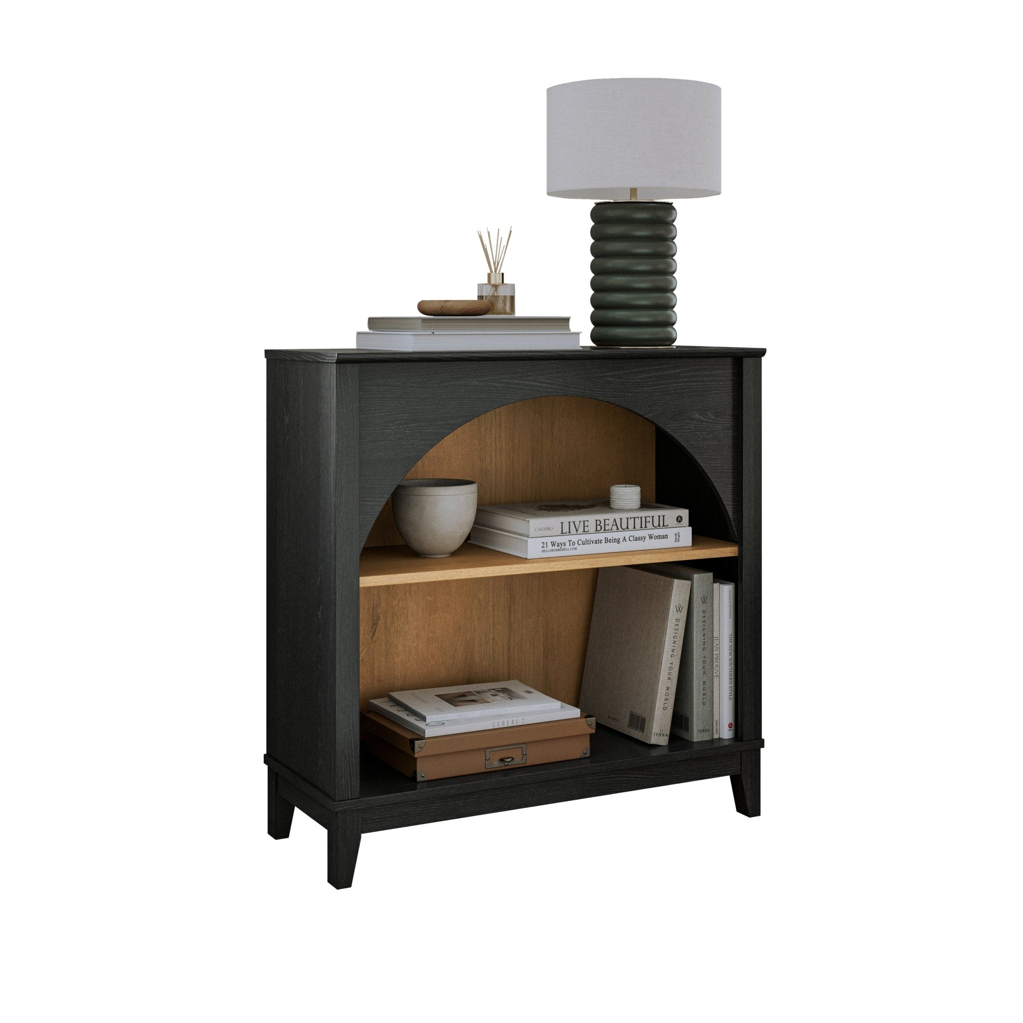 Ark 32.5" Arched Bookcase - Thumbnail 2