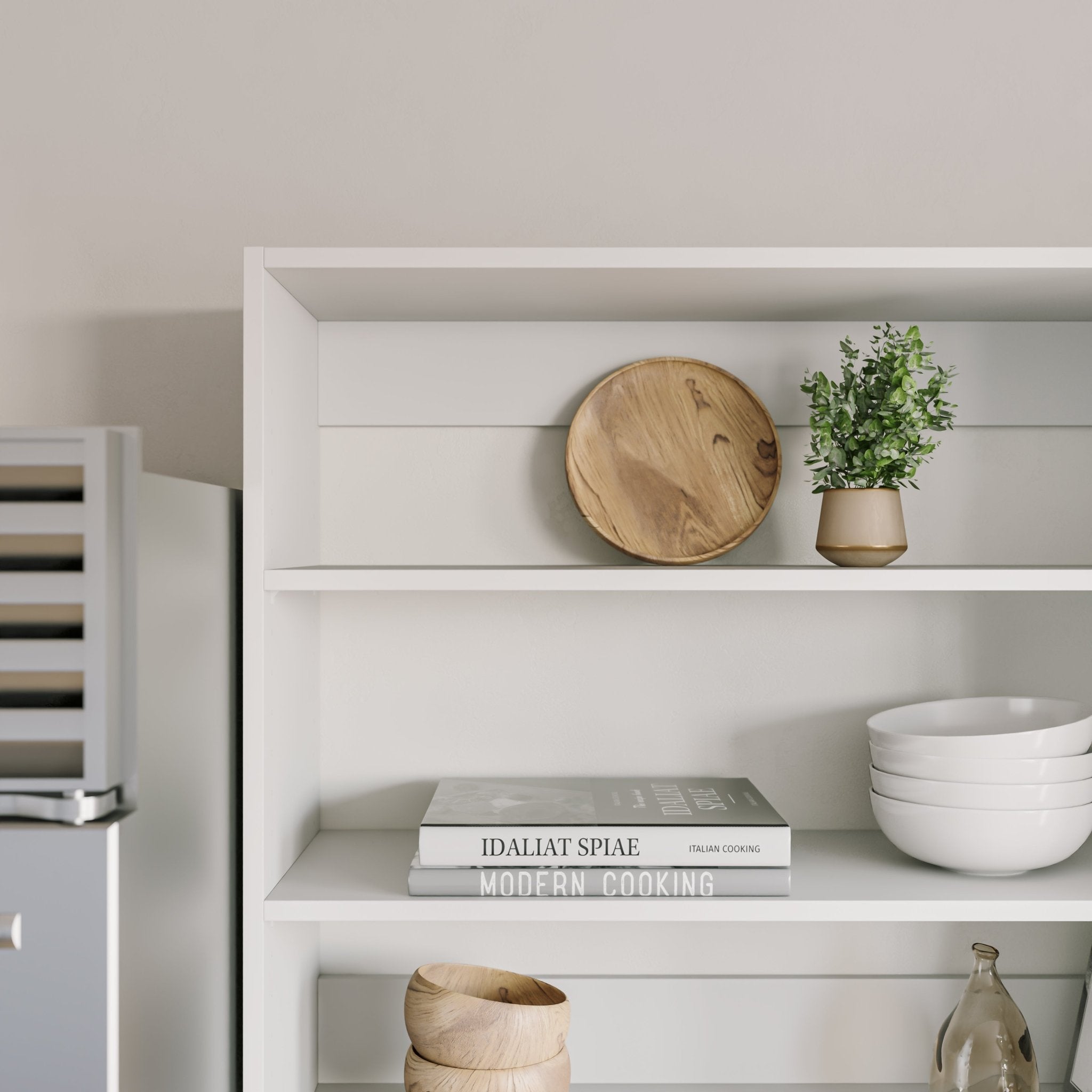 Elite Plus 32" Open Upper Storage Cabinet - Thumbnail 4