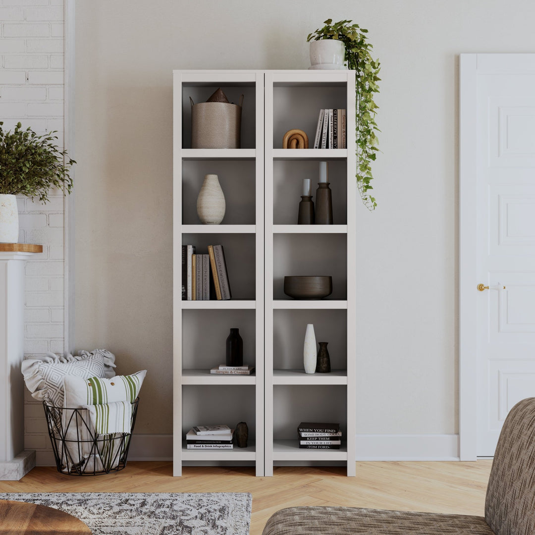 Moda 80" Narrow Bookcase