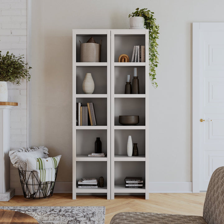 Moda 80" Narrow Bookcase