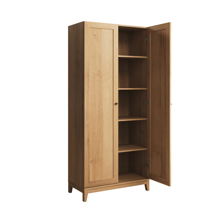 Yaletown 32" 2-Door Panel Storage Cabinet