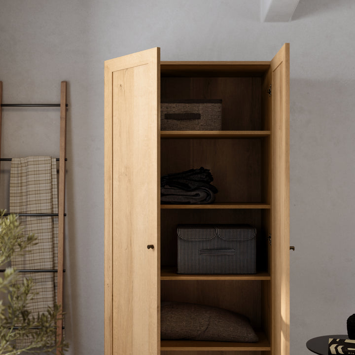 Yaletown 32" 2-Door Panel Storage Cabinet