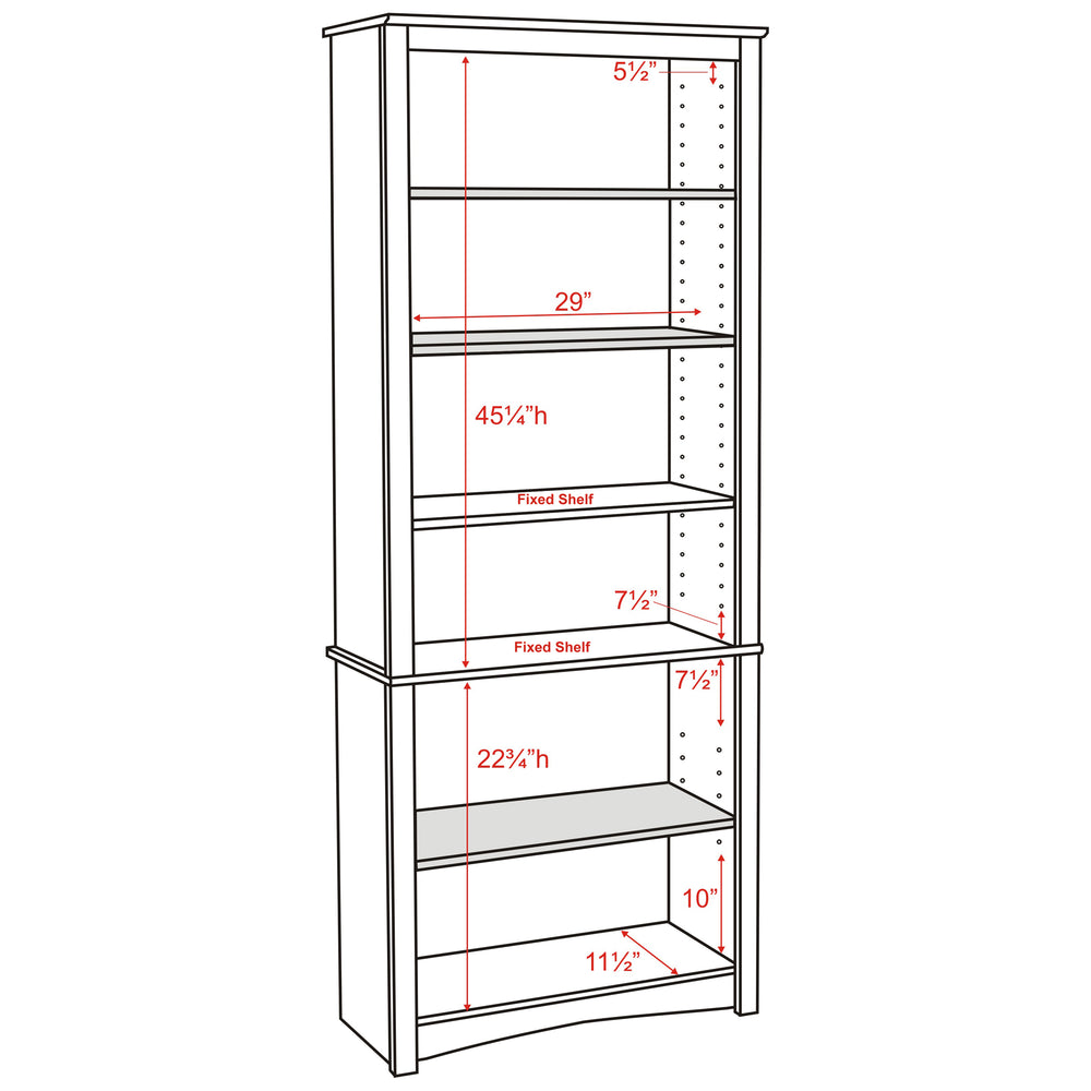 Sonoma 77" Bookcase