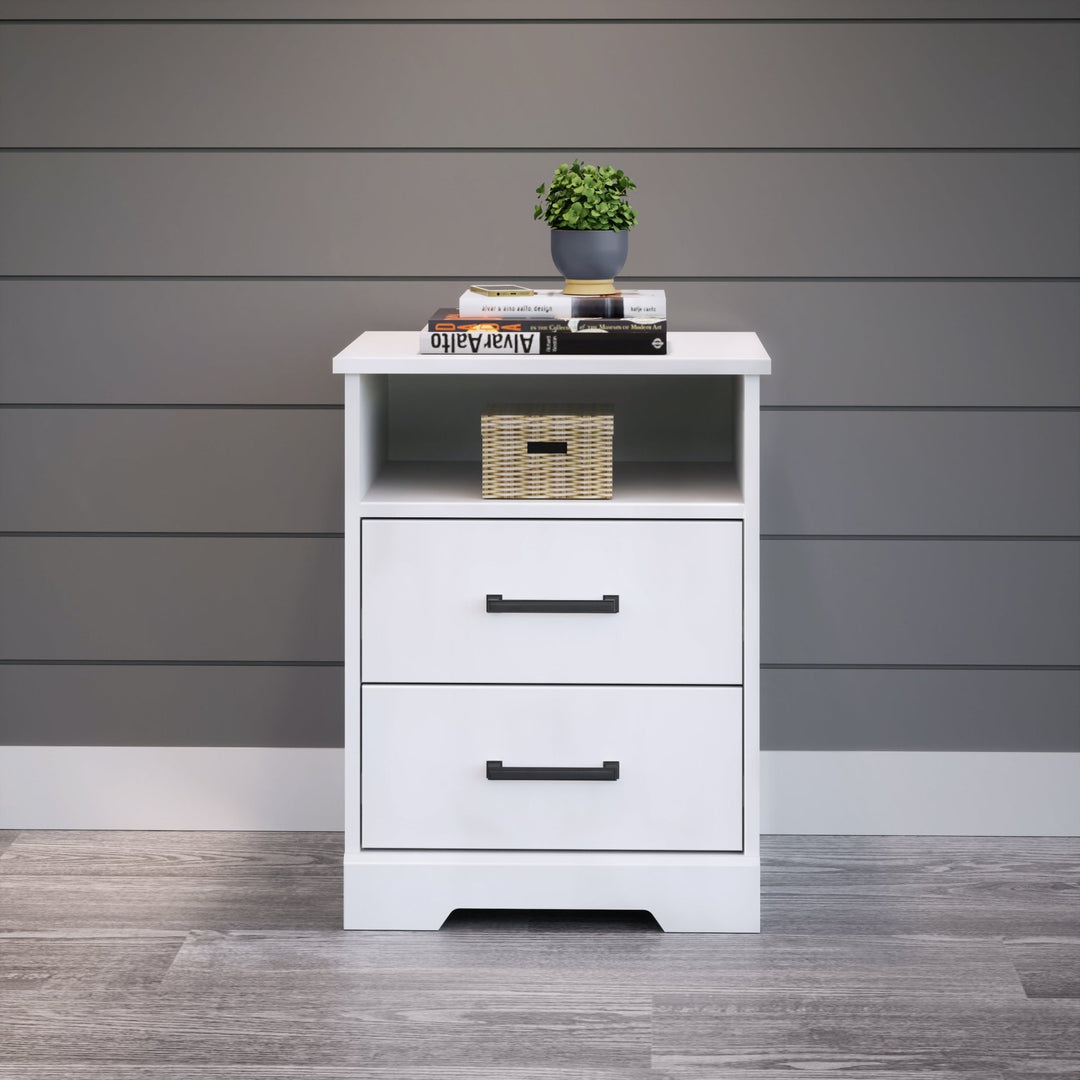 Rustic Ridge 2-Drawer Nightstand